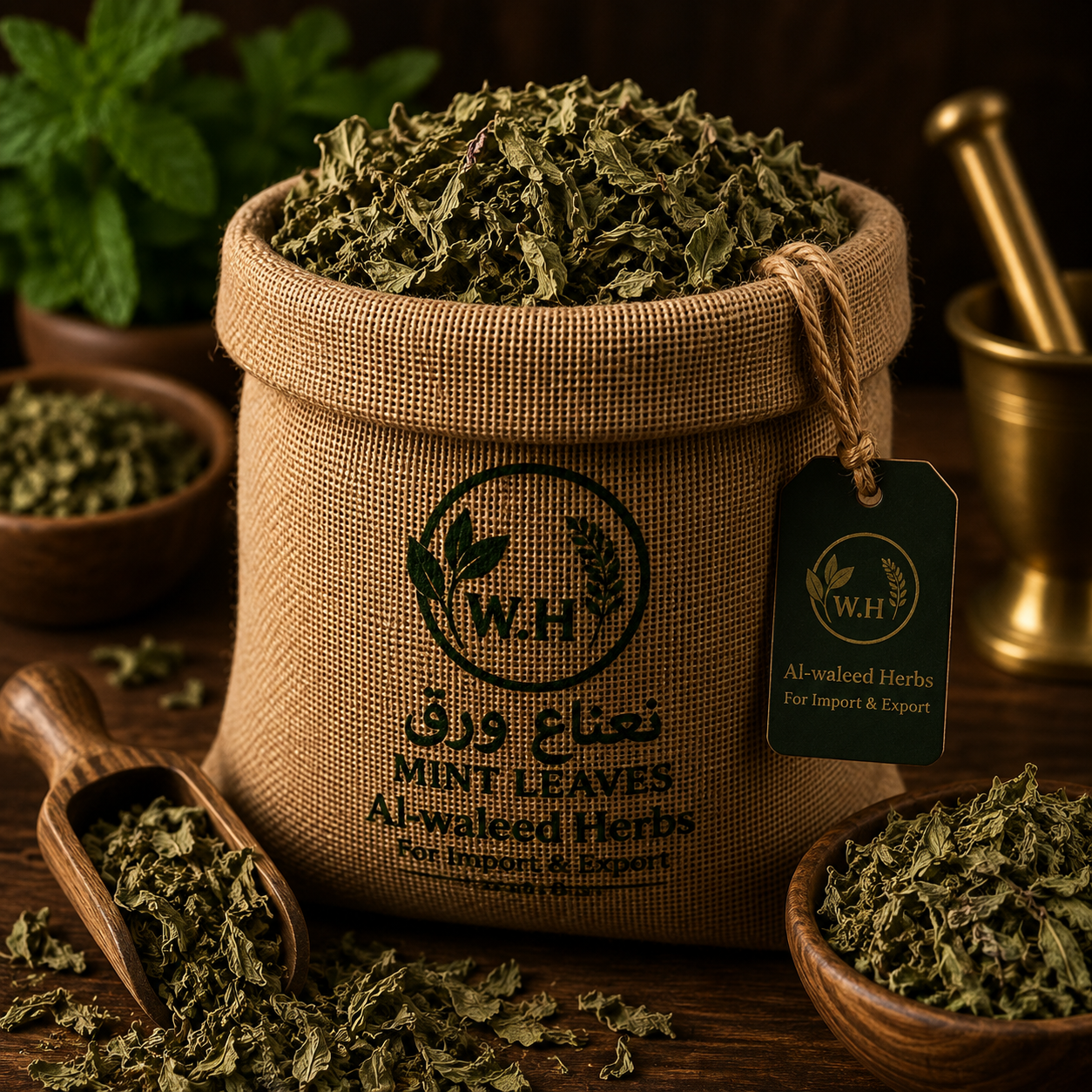 Mint Leaves Egyptian export product