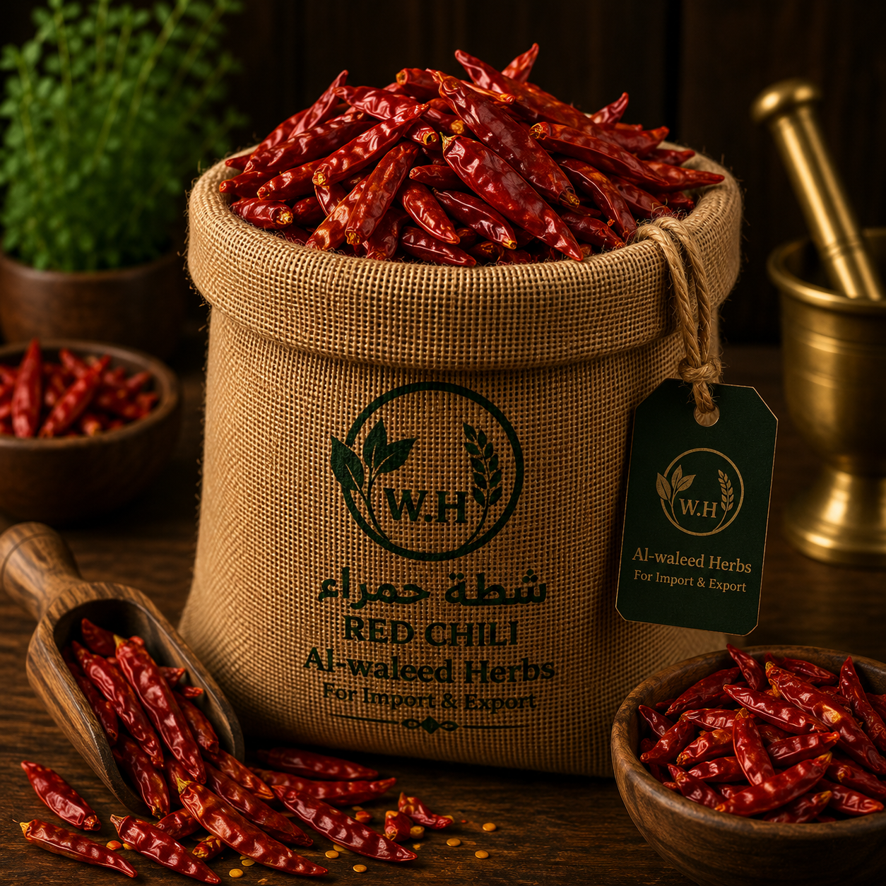 Red Chili Egyptian export product