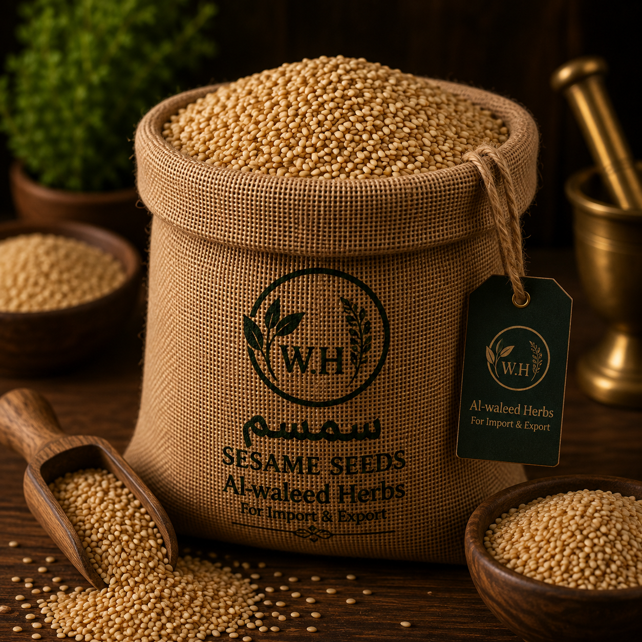 Sesame Seeds Egyptian export product